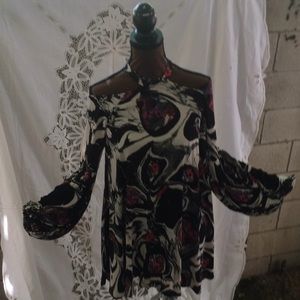 Groovy Dress Chocker Neck